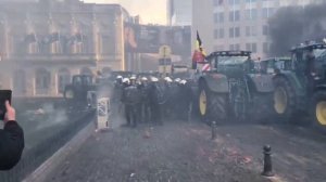 1000213332.mp4 Брюсселе Протесты