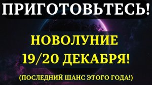 НАЧИНАЕТСЯ ФИНАЛЬНОЕ НОВОЛУНИЕ ГОДА!🌕 Оно определит весь ВАШ 2026 ГОД! 💖 Вот что вам НУЖНО!✅