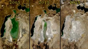 Окончательная гибель Аральского моря с 2005 по 2025 год