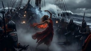 🔥 Танец среди волн: магия движения и моря 🌊