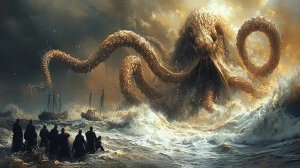 Сражение с Кракеном в Legendary