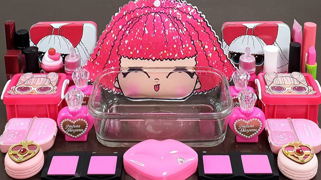 Розовая Кукла Лол и Розовый Яркий Слайм. Увлекательное видео