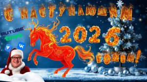 ВСЕХ С НАСТУПАЮЩИМ 2026 ГОДОМ ДРУЗЬЯ!!!