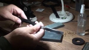 Доводка финишного камня на КК  F1200.