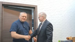 Александр Архипов в пресс-центре телеканала "Родина" - Максим Нургалеев