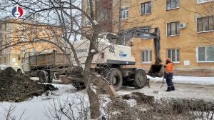 Предприятие «Водоканал» ведёт ремонты повреждённых участков