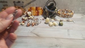 Моя янтарная коллекция бижутерии