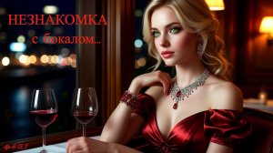 Незнакомка с бокалом...✨👸🏼🍷✨