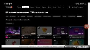 Музыкальные телеканалы онлайн-кинотеатров России