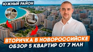 Квартиры в Новороссийске: сколько стоит переехать в Южный район? l  Вторичное жилье от 7 млн у моря