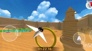 Прохожу тристопио полет на самолётике в бимотепской пустыне