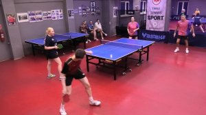 Фильчев/Фильчева (1657) - Крутов/Игнатьева (500) 14.12 Парный турнир по настольному теннису СПб