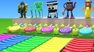 Мультики для детей. Яркие Итальянские мемы, веселая игра. Мультфильмы для малышей