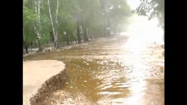 Половодье 2013, дорога Зея - Тыгда, 38 км