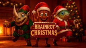 ЧТО ТАКОЕ BRAINROT CHRISTMAS? Самый странный саундтрек праздника. Объясняем видео. РЕАКЦИЯ