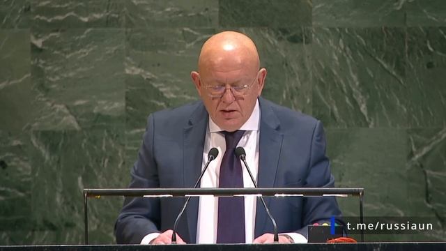 В.А.Небензя в ООН в связи с 65-летием Декларации о предоставлении независимости колониальным странам