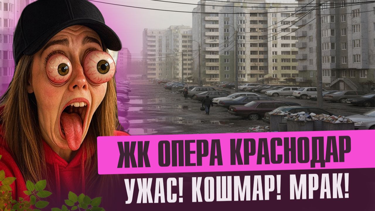 В САМОМ кошмарном районе Краснодара заблудился ЖК Опера смотреть онлайн