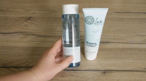 Распаковка уходовой косметики гель для умывания тоник для лица очищающий natura siberica Lab Biome