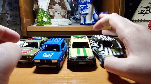 Моя коллекция служебных автомобилей УАЗ и Лада от фирмы город мастеров. Выглядит очень эпично.