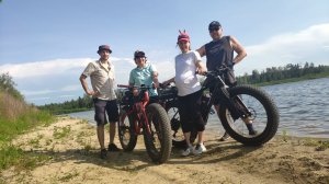 В Криулино с Кузиными. Сборка и испытания байдарки.07.06.2025