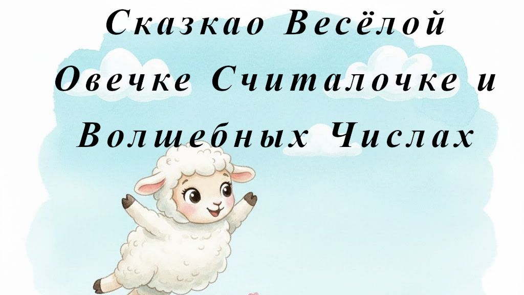 Сказкао Весёлой Овечке Считалочке и Волшебных Числах: Число 1 смотреть онлайн