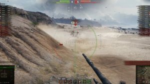 Мир танков. Оверлорд. Бой на французской арте. Хорошо пострелял. Жаль проиграли.