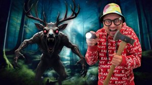 От первого лица: ВЫЖИВАЮ 99 НОЧЕЙ В ЛЕСУ С ОЛЕНЕМ ЛЮДОЕДОМ В РЕАЛЬНОЙ ЖИЗНИ