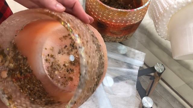 Расформовка, распалубка кашпо. Ручная работа. Эпоксидная смола смотреть онлайн