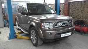 Жесткая подвеска замена среднего блока клапанов на Land Rover Discovery 4 Ленд Ровер Дискавери 4