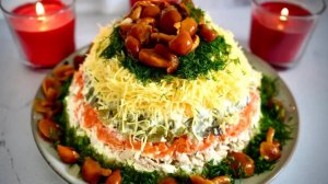 Бюджетно и Красиво на Праздничный Стол 2026 - Рецепт Салата на День Рождения из простых ингредиентов