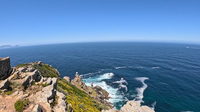 ЮАР. Мыс Кейп-Пойнт и мыс Доброй Надежды. Капский полуостров. Морские просторы! смотреть онлайн