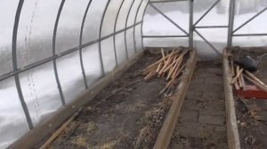 Весна в Сибирском регионе - какая она? Обзор огорода и теплиц 4 марта 2023 года.