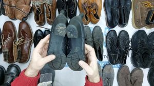 40298 Обувь демисезонная, зимняя (~90% нат. кожа), 12пак, scarpe invernale, секонд (cream/extra) опт