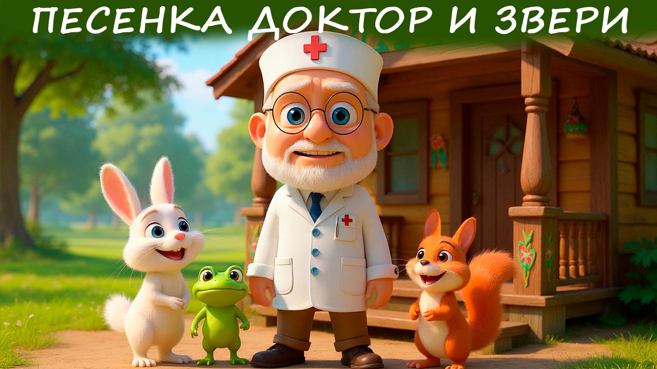 Доктор и звери 🐦🏡🎶 | Песенка для детей смотреть онлайн