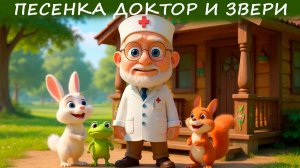 Доктор и звери 🐦🏡🎶 | Песенка для детей