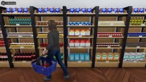 Cafemart simulator. Консервы и хлопья с молоком