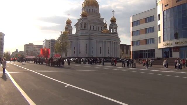 Репетиция к дню Победы . 8 мая 2017 года. г Саранск #117