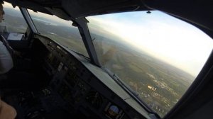 А330 Посадка во Владивостоке.