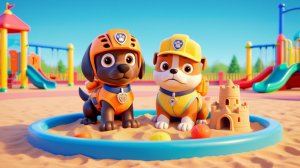 Давай Дружить! 🤝 Песенка клип про детскую ссору и дружбу Щенячий патруль. ❤️ Зума и Крепыщ