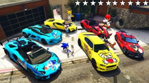 Я УГНАЛ МОДЕРНИЗИРОВАННЫЕ ТАЧКИ СОНИКА С СОНИКОМ ИЗ РЕАЛЬНОЙ ЖИЗНИ В ГТА 5