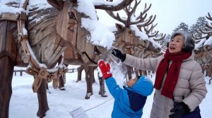 Место где живёт Санта Клаус прогулка по Лапландии 🎅🏠