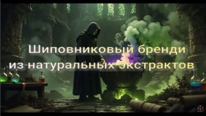 Шиповниковый бренди с натуральных экстрактов