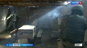 Новобранцы отработали на ставропольском полигоне штурм опорного пункта противника
