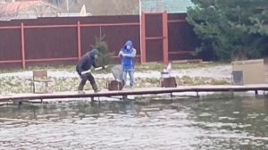 Послеобеденные поимки.