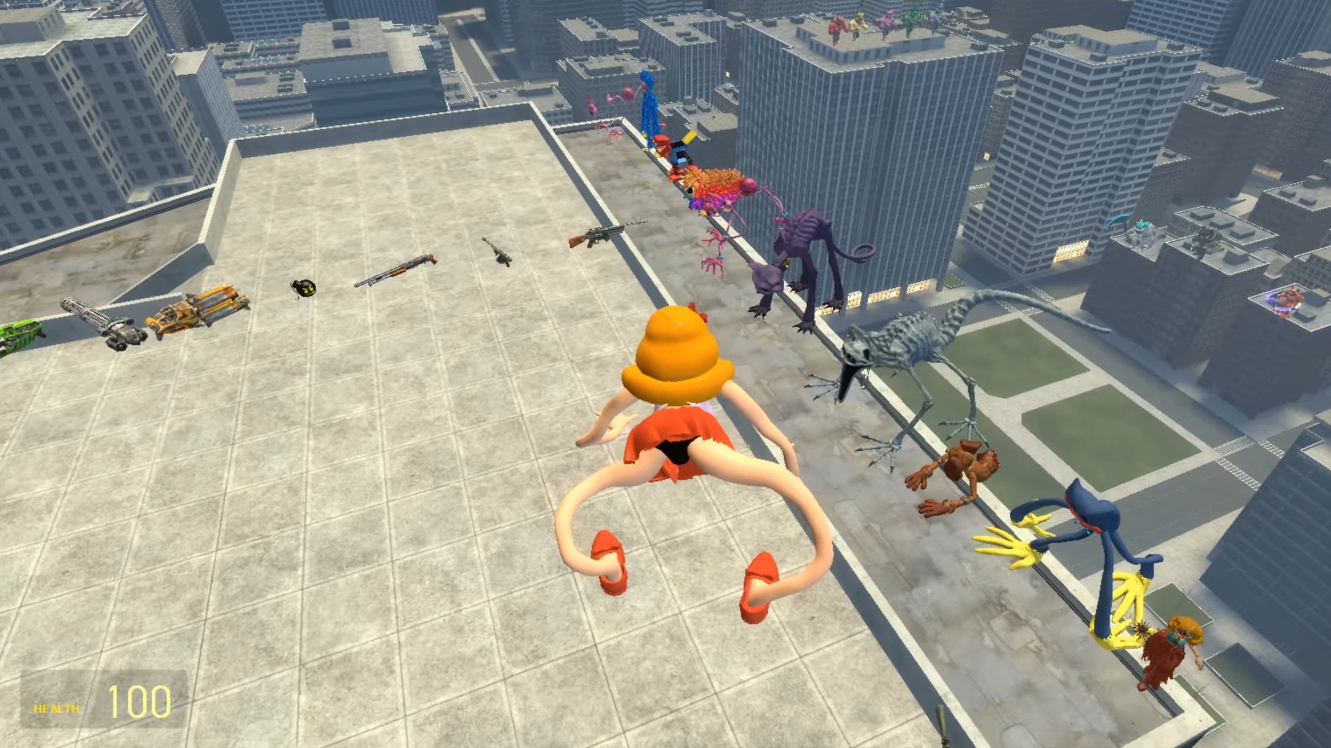 ХАГГИ-ВаГГИ + ДЕМОН ДОГДЕЙ ИЗ POPPY PLAYTIME ПРЕСЛЕДОВАЛ МЕНЯ ПО ВСЕМ УГОЛКАМ КАРТЫ В GMOD