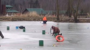 поимка форели на жерлицу