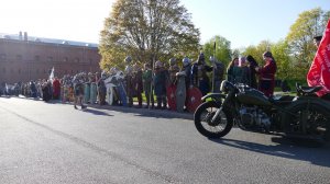 Реконструкторы на акции "Ночь Музеев", Музей Артиллерии, 17 мая 2025