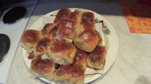 Воздушные, чесночные пампушки к борщу.