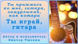 Ты играй, гитара (Лирика) - Виктор Ушенин