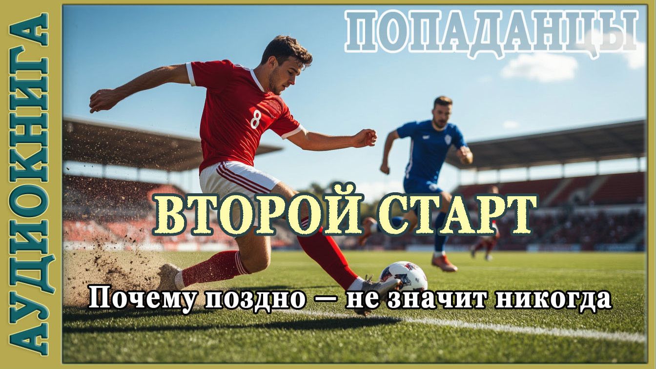 Второй старт. Почему поздно — не значит никогда. Аудиокнига Попаданцы смотреть онлайн